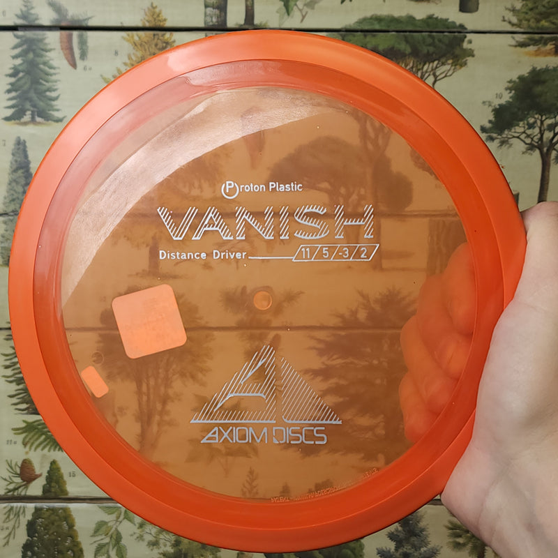 Axiom Discs - Vanish Distance Driver - Proton Plastic - 11/5/-3/2