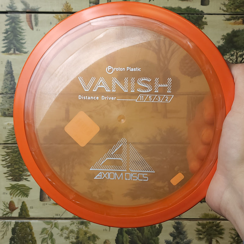 Axiom Discs - Vanish Distance Driver - Proton Plastic - 11/5/-3/2