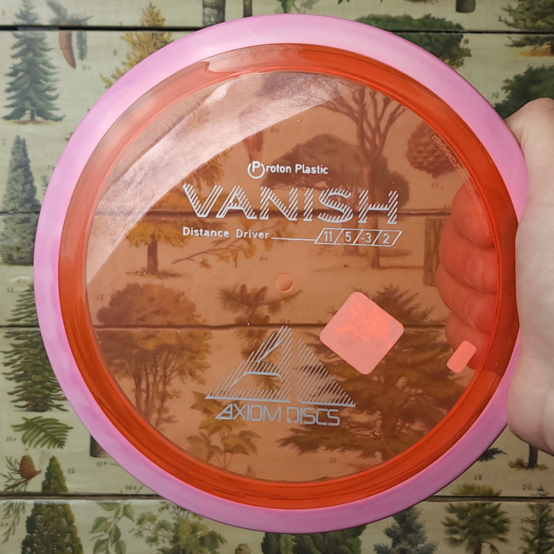 Axiom Discs - Vanish Distance Driver - Proton Plastic - 11/5/-3/2