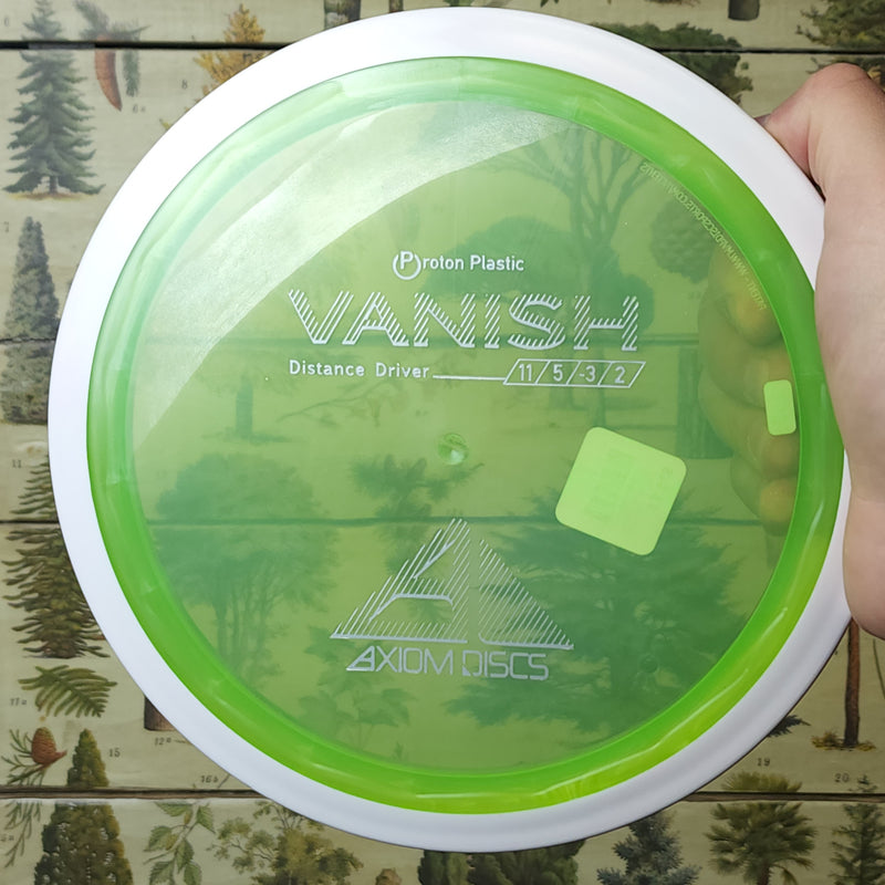 Axiom Discs - Vanish Distance Driver - Proton Plastic - 11/5/-3/2