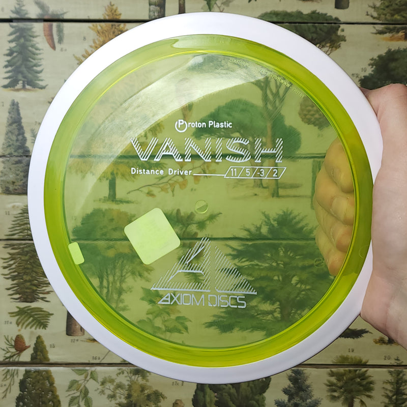 Axiom Discs - Vanish Distance Driver - Proton Plastic - 11/5/-3/2