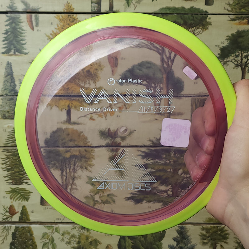 Axiom Discs - Vanish Distance Driver - Proton Plastic - 11/5/-3/2
