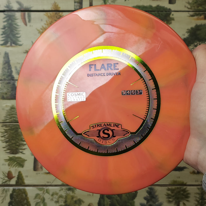 Streamline Discs - Flare Distance Driver - Cosmic Neutron Plastic - 9/4/0/3.5