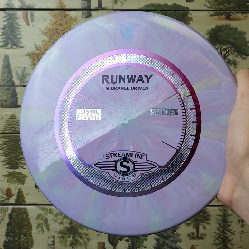 Streamline Discs - Runway Midrange Driver –  Cosmic Neutron Plastic - 5/4/0/3.5