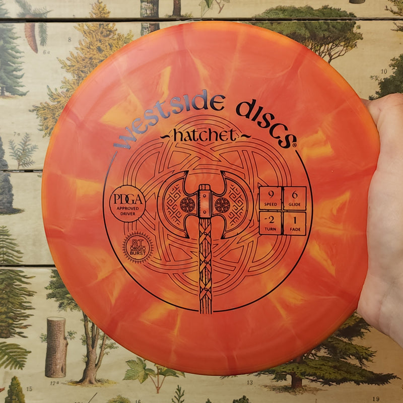 Westside Discs - Hatchet Driver - BT Origio Burst - 9/6/-2/1