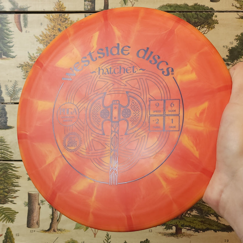 Westside Discs - Hatchet Driver - BT Origio Burst - 9/6/-2/1