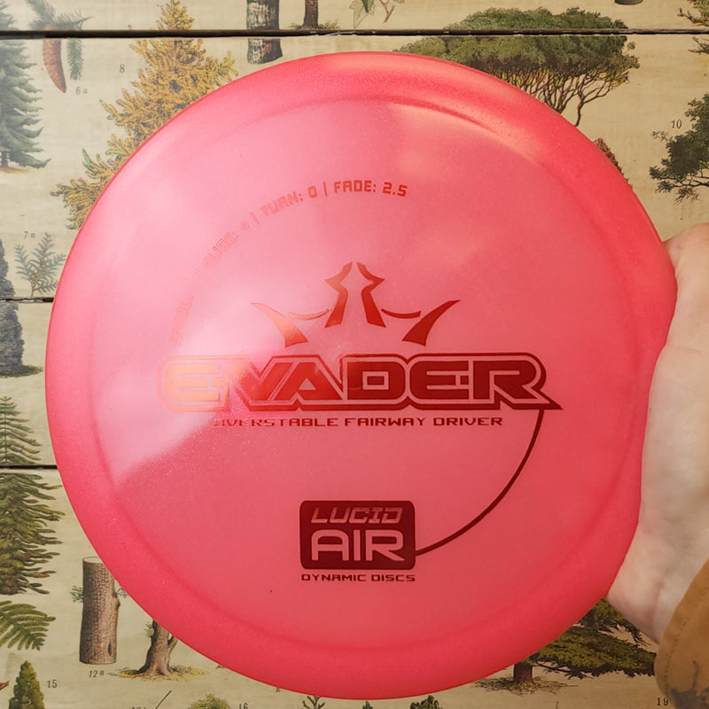 Dynamic Discs - Evader Overstable Fairway Driver - Lucid Air - 7/4/0/2.5