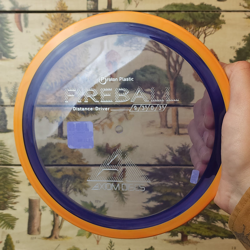 Axiom Discs - Fireball Distance Driver - Proton - 9/3.5/0/3.5