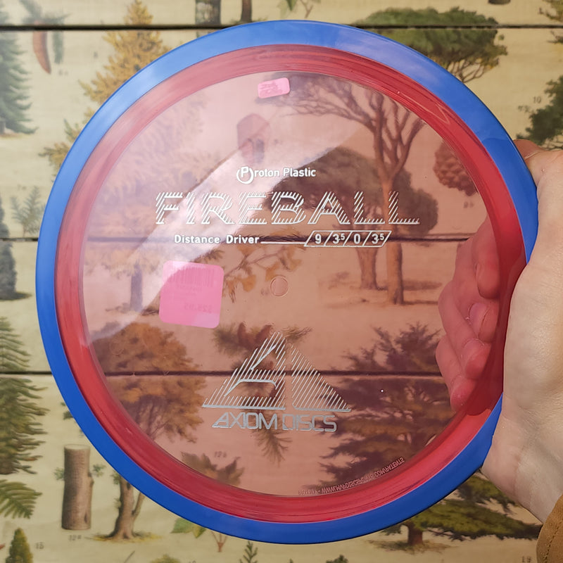 Axiom Discs - Fireball Distance Driver - Proton - 9/3.5/0/3.5