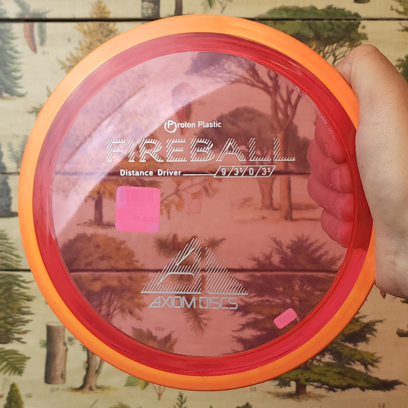 Axiom Discs - Fireball Distance Driver - Proton - 9/3.5/0/3.5