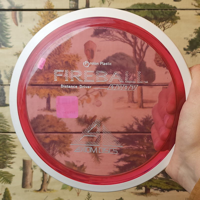 Axiom Discs - Fireball Distance Driver - Proton - 9/3.5/0/3.5