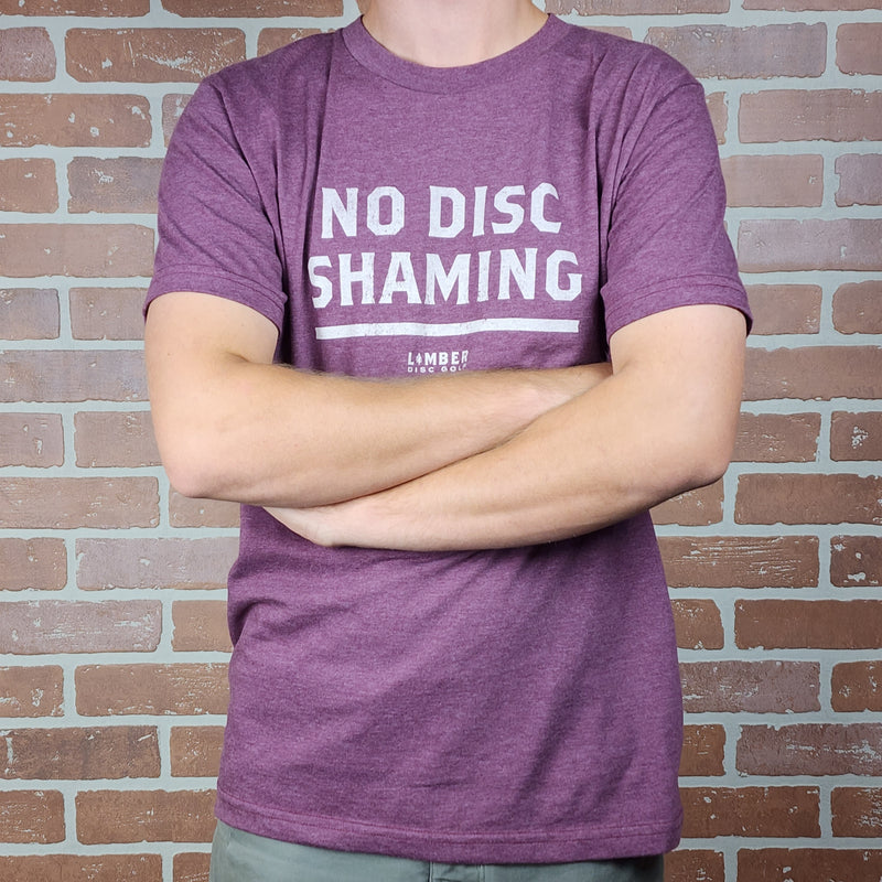 Limber Disc Golf - No Disc Shaming T-Shirt