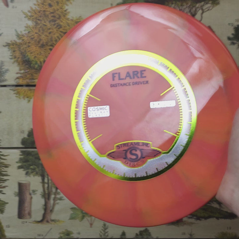 Streamline Discs - Flare Distance Driver - Cosmic Neutron Plastic - 9/4/0/3.5