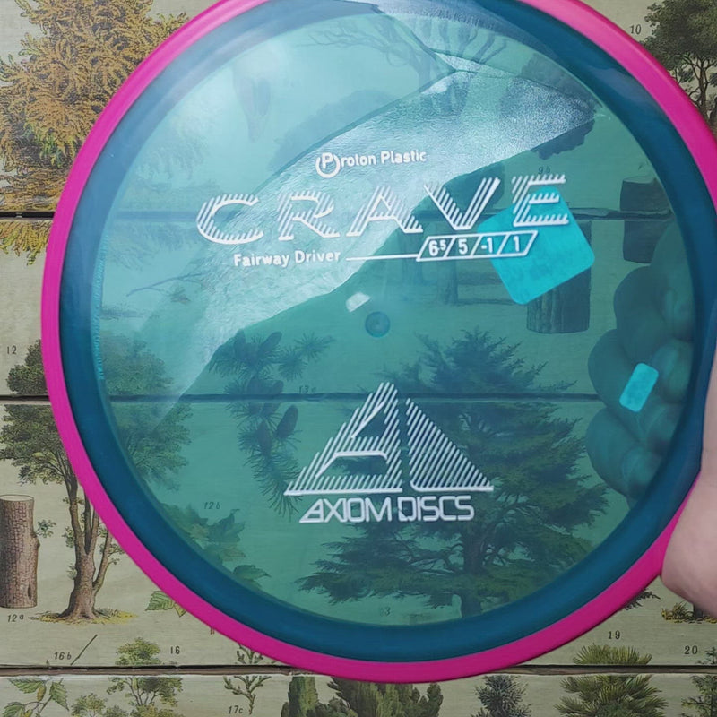 Axiom Discs - Crave Fairway Driver - Proton Plastic - 6.5/5/-1/1