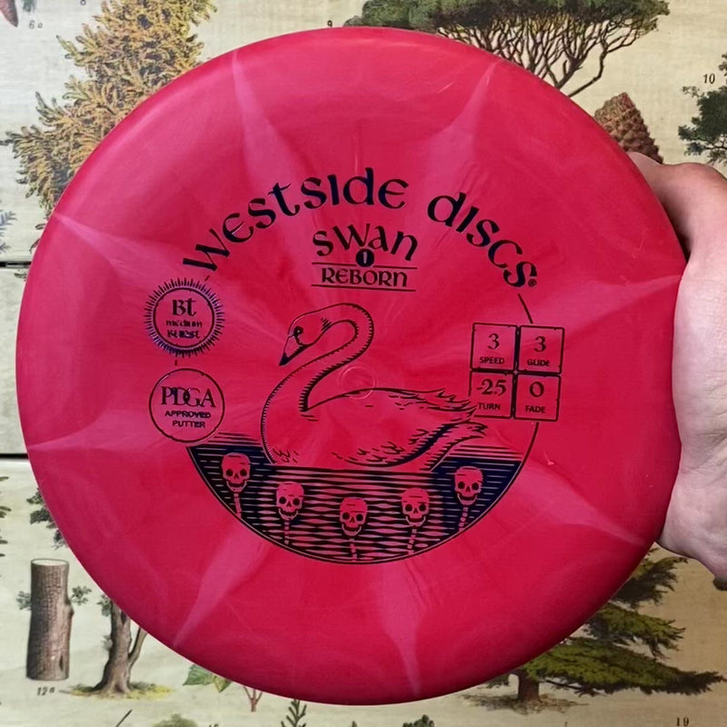 Westside Discs - Swan 1 Reborn Putter - BT Medium Burst - 3/3/-1/0