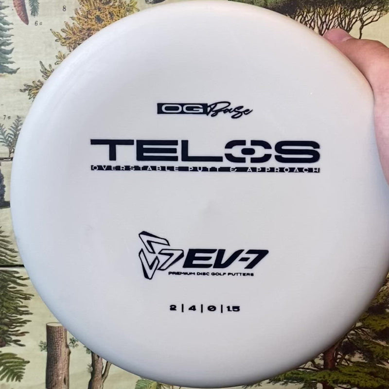 EV-7 Disc Golf - Telos Overstable Putt and Approach - OG Base - 2/4/0/1.5