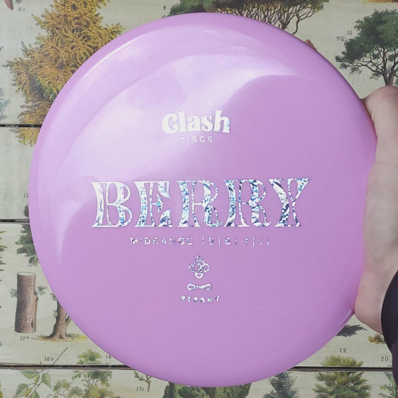 Clash Discs - Berry Midrange - Steady Plastic - 5/5/-1/1