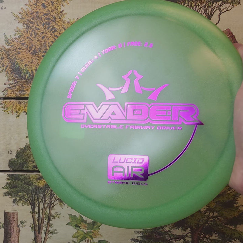 Dynamic Discs - Evader Overstable Fairway Driver - Lucid Air - 7/4/0/2.5