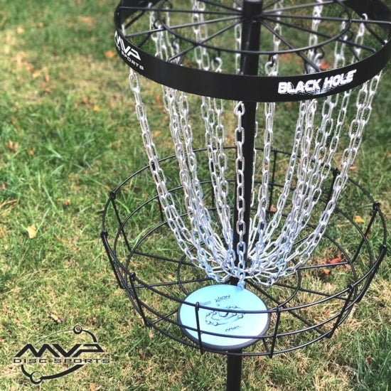 MVP Disc Sports Basket - Black Hole Pro + Transit Case