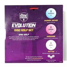 Discmania - Evolution Disc Golf Set - Evolution Geo - Multi - 3 Pack