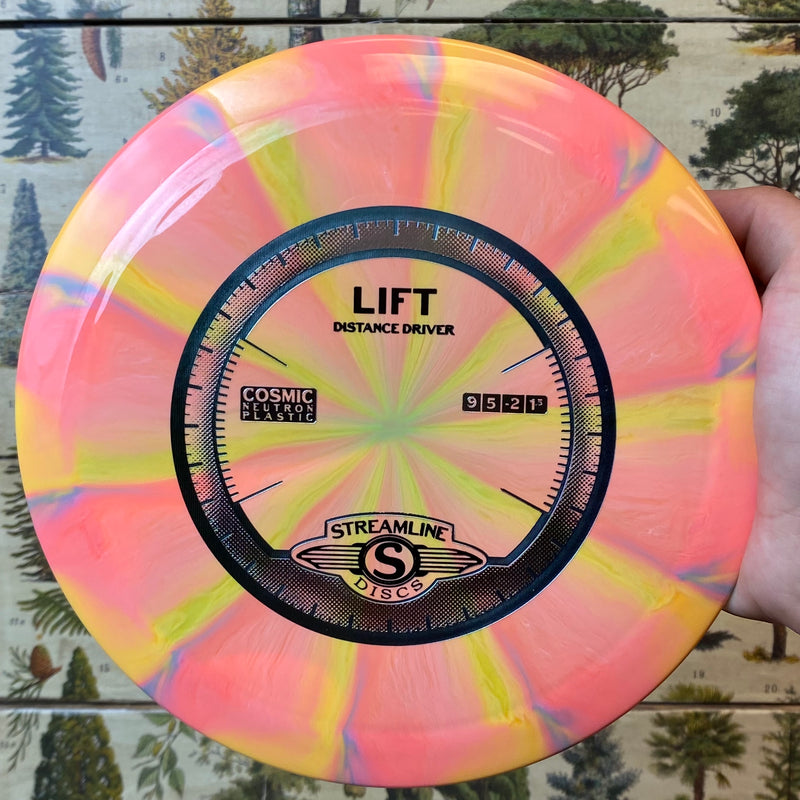 Streamline Discs - Lift Distance Driver - Cosmic Neutron Plastic - 9/5/-2/1.5