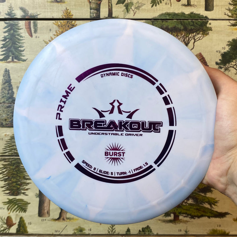 Dynamic Discs - Breakout Driver - Prime Burst - 8/5/-1/1.5