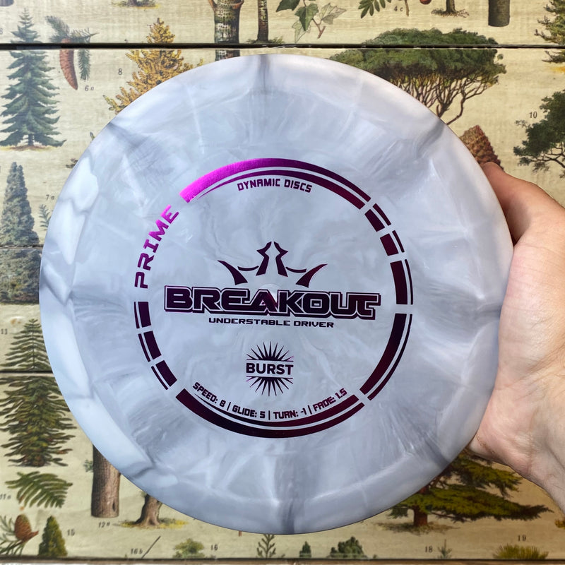Dynamic Discs - Breakout Driver - Prime Burst - 8/5/-1/1.5