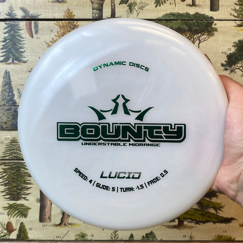 Dynamic Discs - Bounty Understable Midrange - Lucid - 4/5/-1.5/0.5