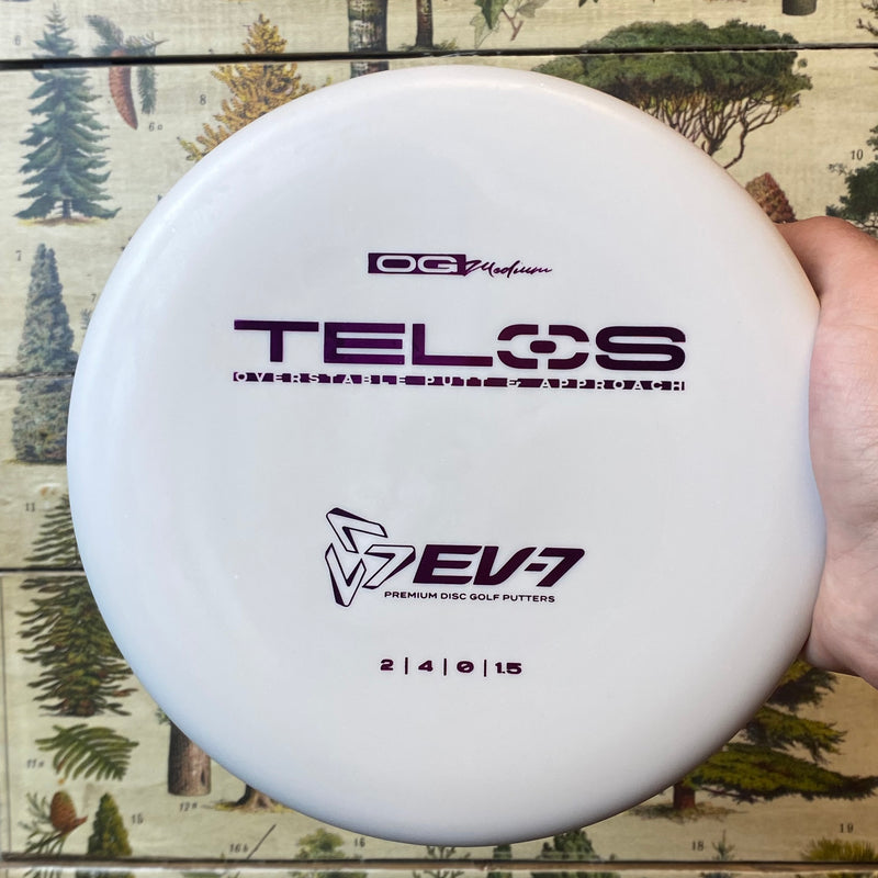 EV-7 Disc Golf - Telos Overstable Putt and Approach - OG Medium - 2/4/0/1.5