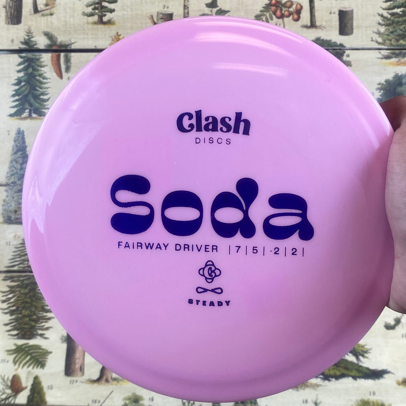 Clash Discs - Soda Fairway Driver - Steady Plastic - 7/5/-2/1