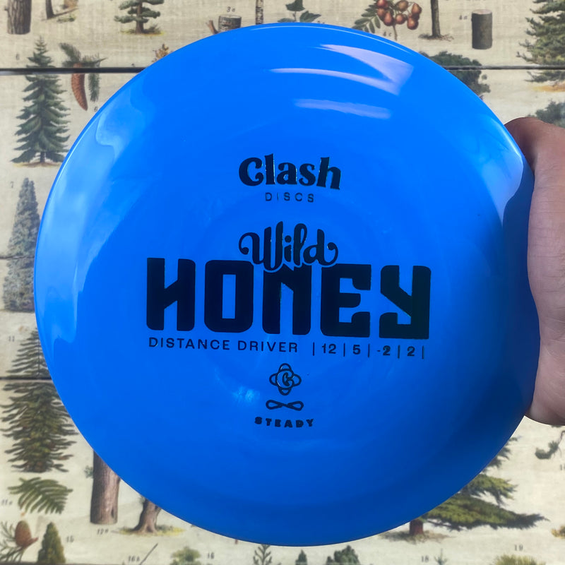 Clash Discs - Wild Honey Distance Driver - Steady Plastic - 12/5/-2/1
