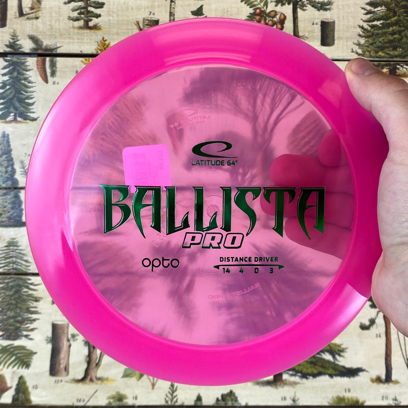 Latitude 64 - Ballista Pro Distance Driver - Opto - 14/4/0/3