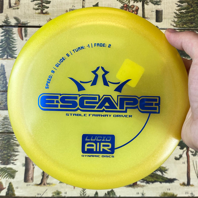 Dynamic Discs - Escape Stable Fairway Driver - Lucid Air - 9/5/-1/2