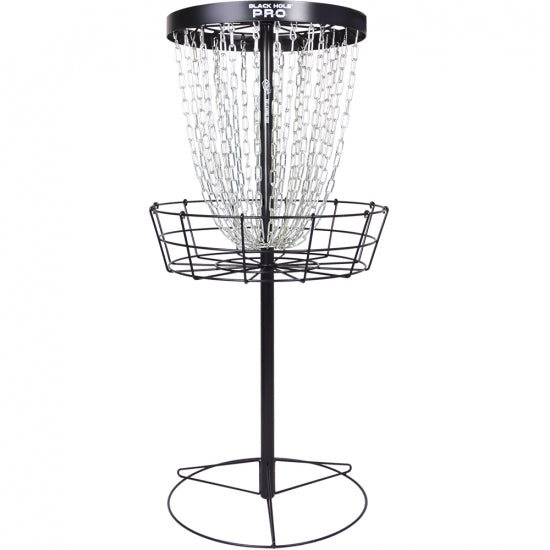 MVP Disc Sports Basket - Black Hole Pro + Transit Case