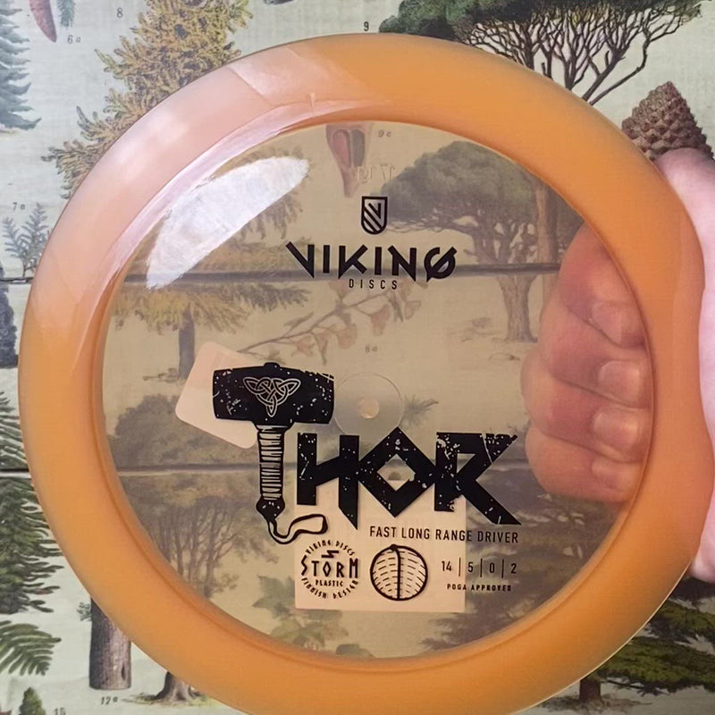 Viking Discs - Thunder God Thor Fast Long Range Driver - Storm Plastic - 14/5/0/2