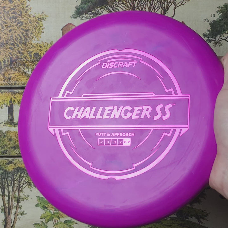 Discraft - Challenger SS Putt and Approach - Putter Plastic - 2/3/-1/2