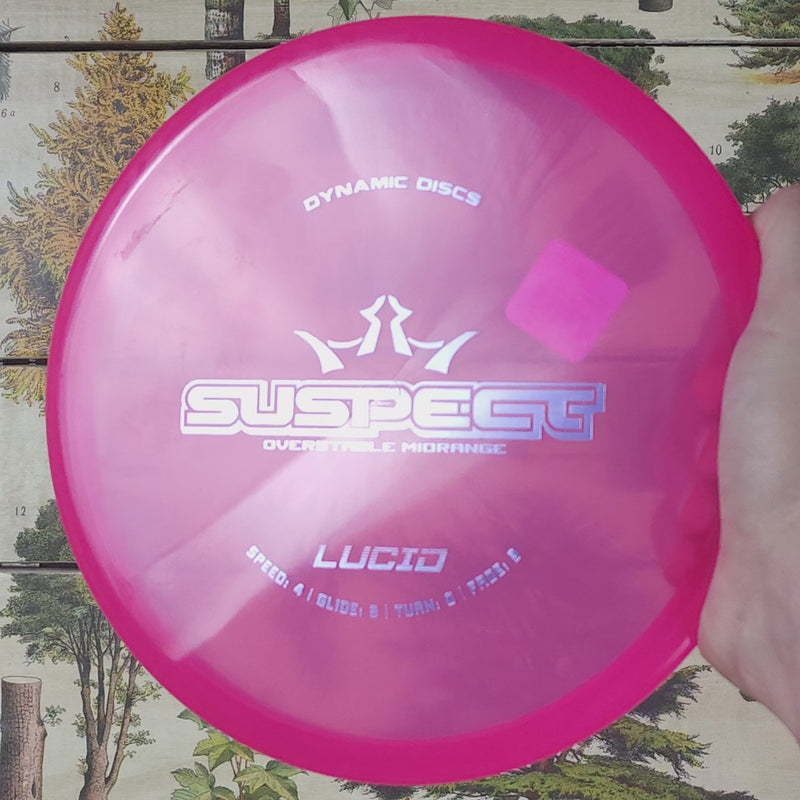 Dynamic Discs - Suspect Overstable Midrange - Lucid - 4/3/0/4
