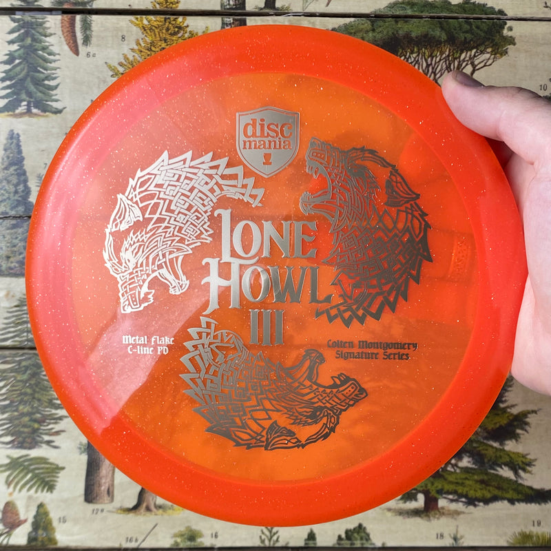 Discmania - Lone Howl 3 PD - Colten Montgomery Signature Series - Metal Flake C-Line - 10/4/0/3