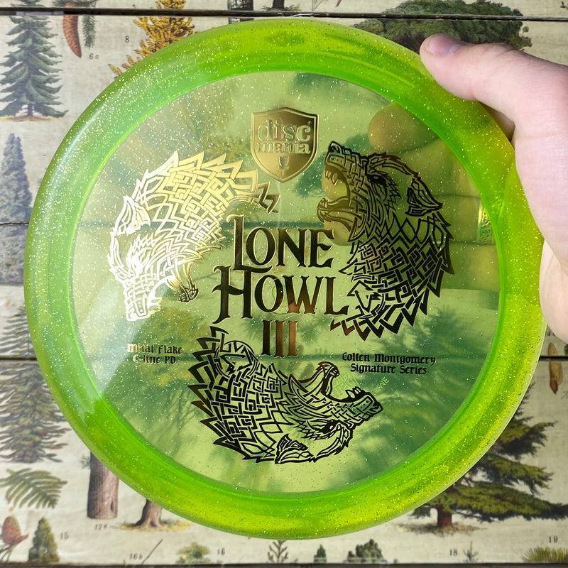 Discmania - Lone Howl 3 PD - Colten Montgomery Signature Series - Metal Flake C-Line - 10/4/0/3